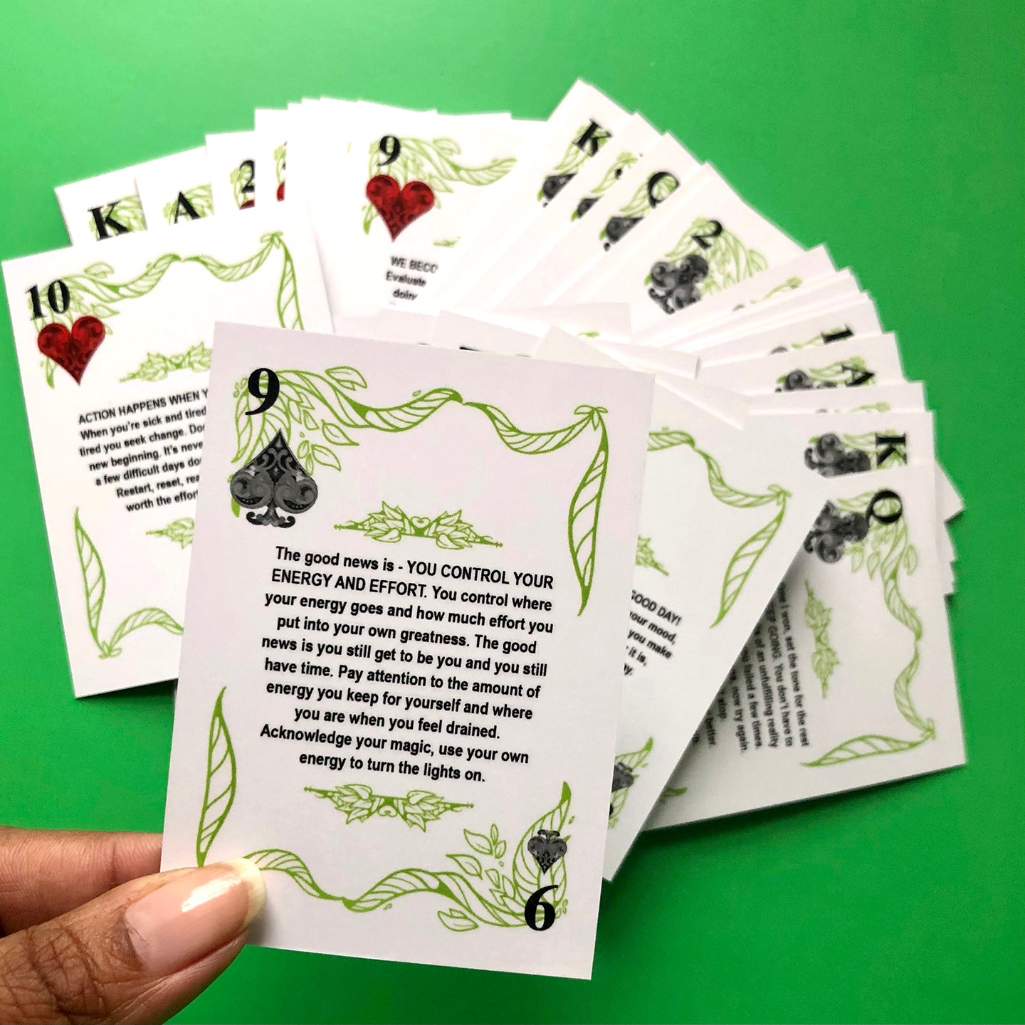 Pocket Tabbs: Positivity Playing Cards